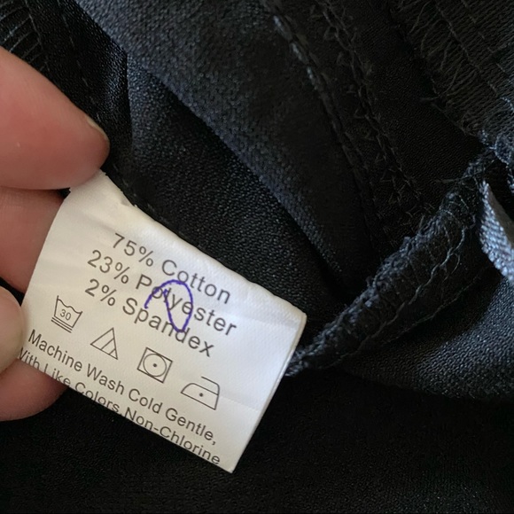 ✨ ✨ ‼️ LAST CHANCE! (To be donated) ‼️ ✨ SHEIN Black Pants - Picture 10 of 14